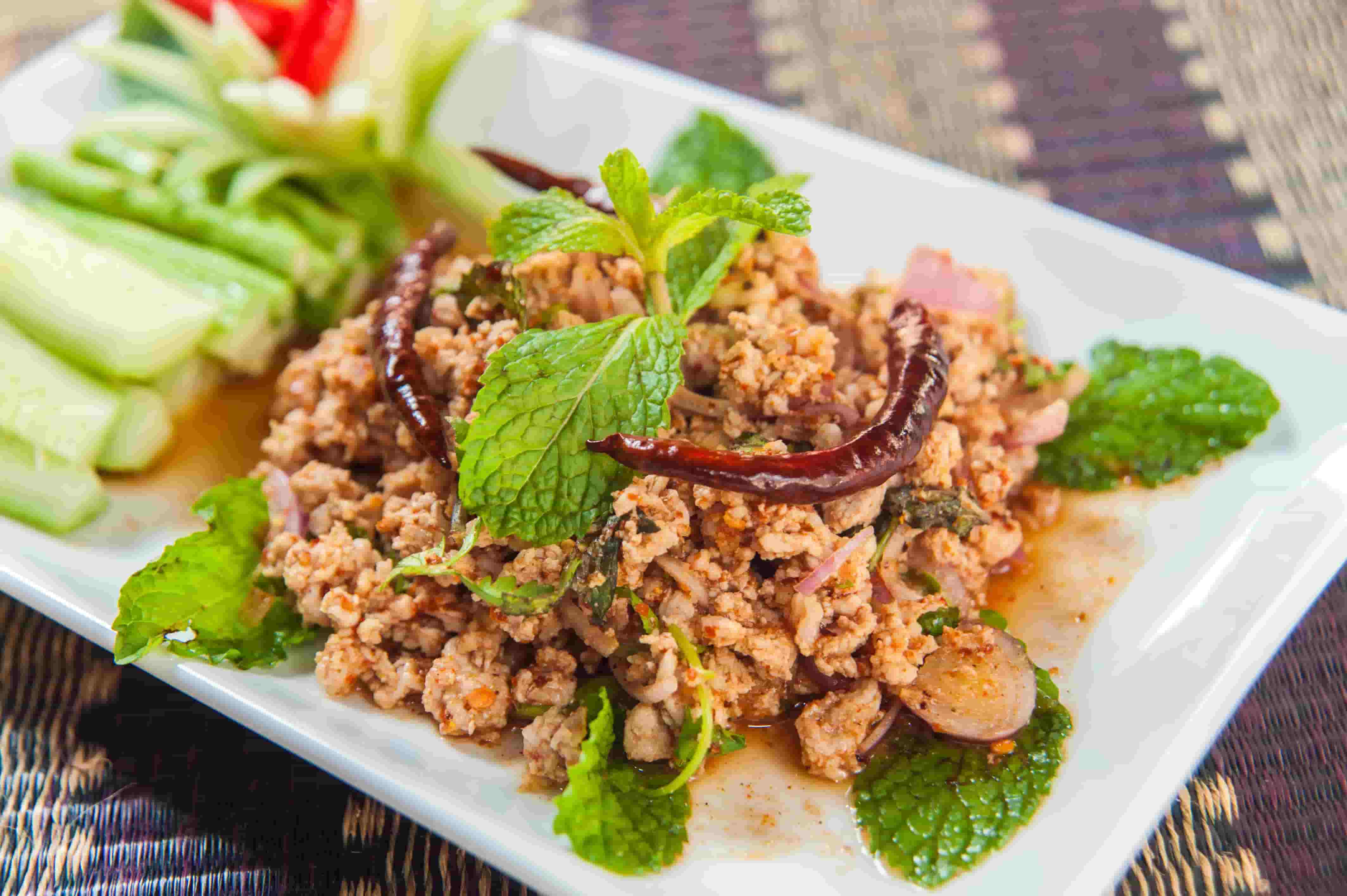 Authentic Thai food served with fresh ingredients